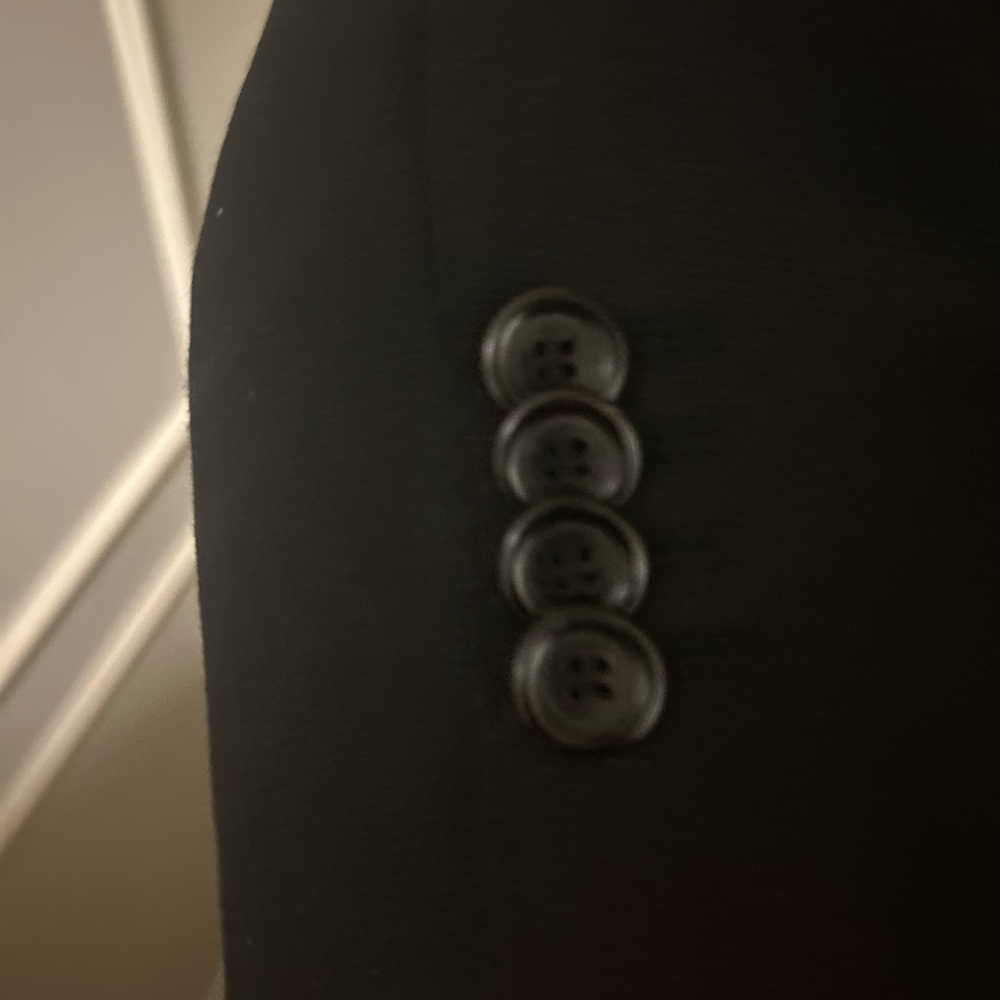 Hugo Boss Classic Black Men's Blazer, Pierpoint Serge Fabric, Flawless - Picture 5 of 6